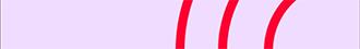 Curved red lines on lavender background